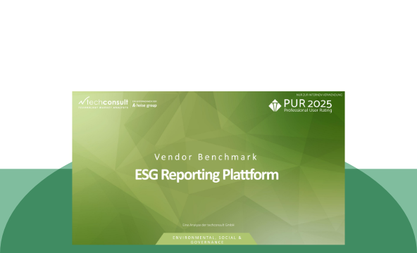 Anbietervergleich Platform for ESG Reporting