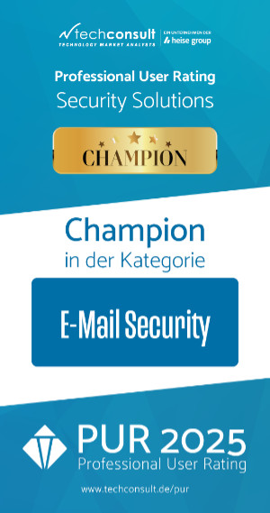 NoSpam Proxy Champion E-Mail Security